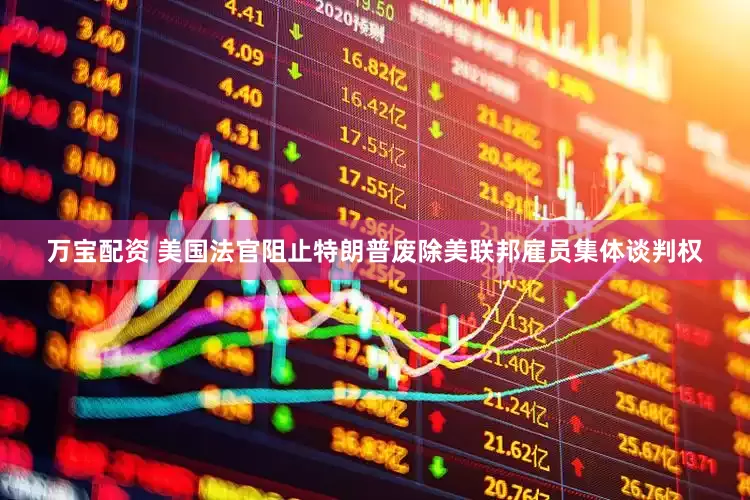 万宝配资 美国法官阻止特朗普废除美联邦雇员集体谈判权