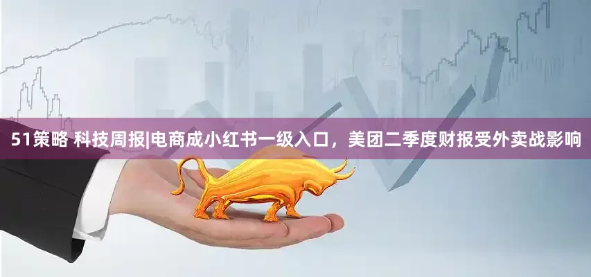 51策略 科技周报|电商成小红书一级入口，美团二季度财报受外卖战影响